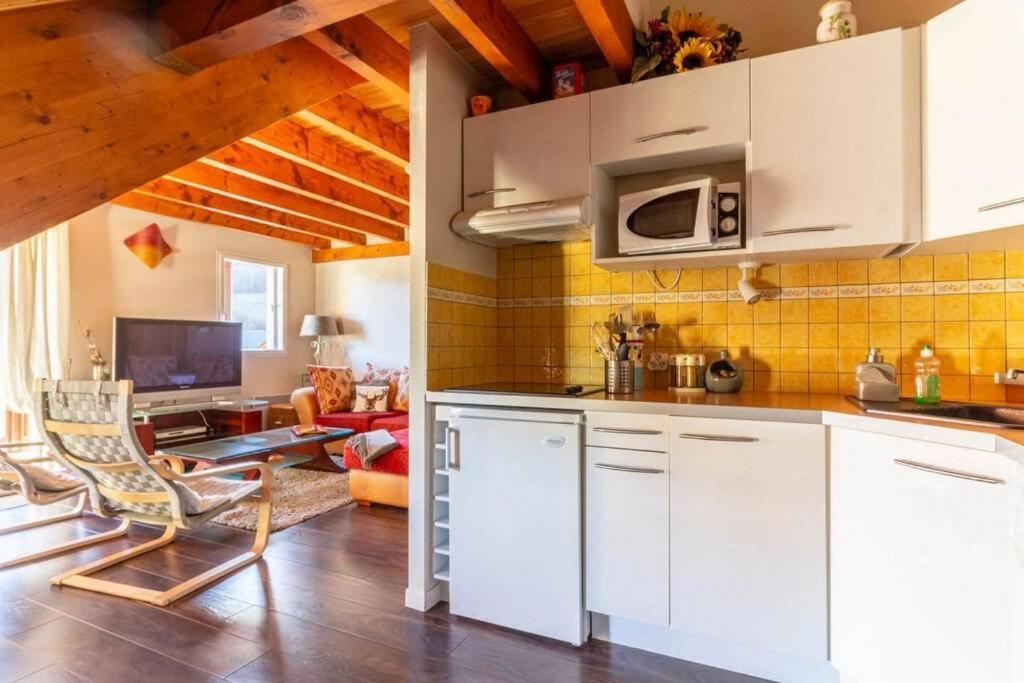 Appartement Style Chalet A Saint Lary Soulan. المظهر الخارجي الصورة